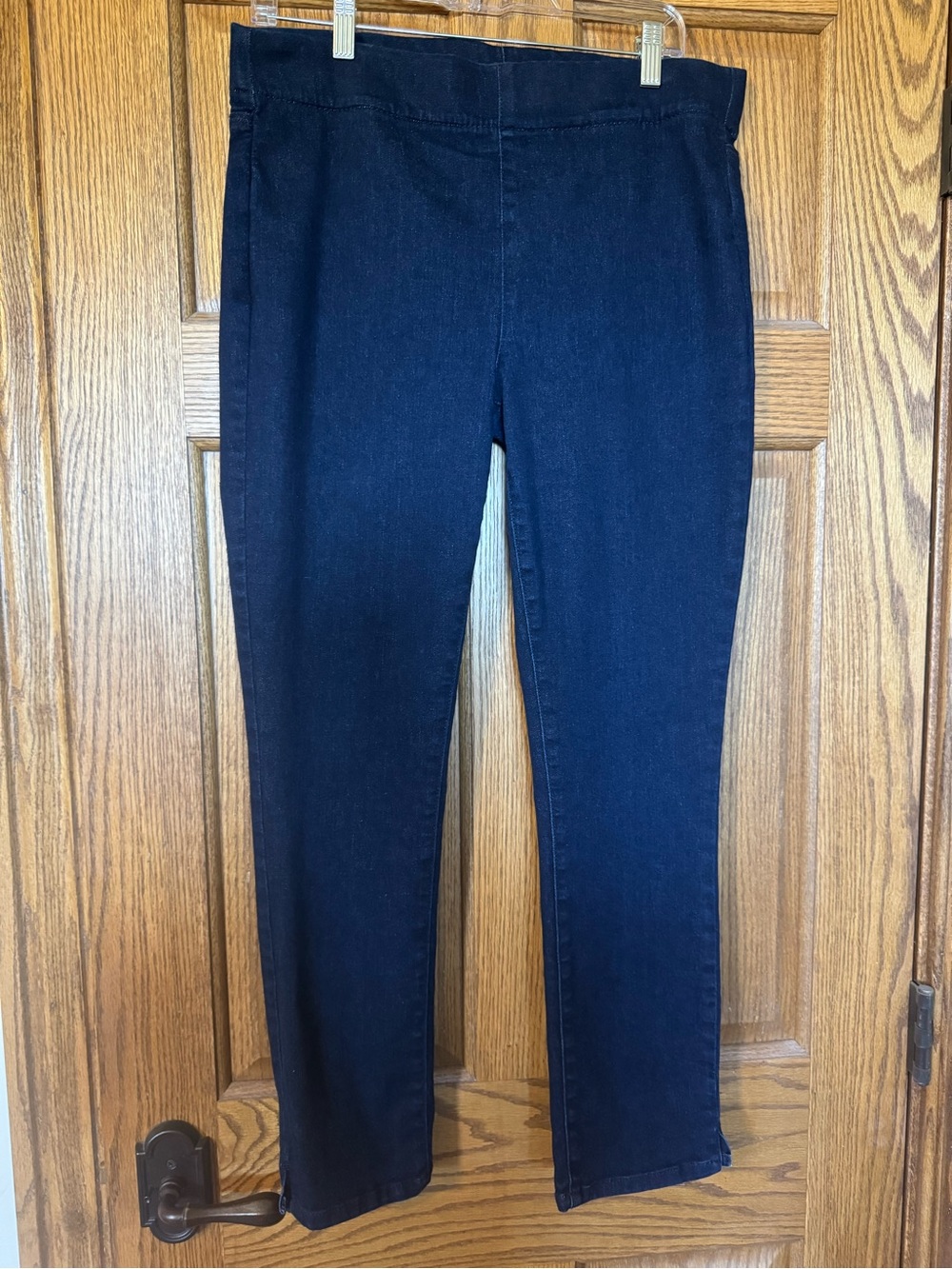 NYDJ Dark Blue Pull-On Ankle Jeans